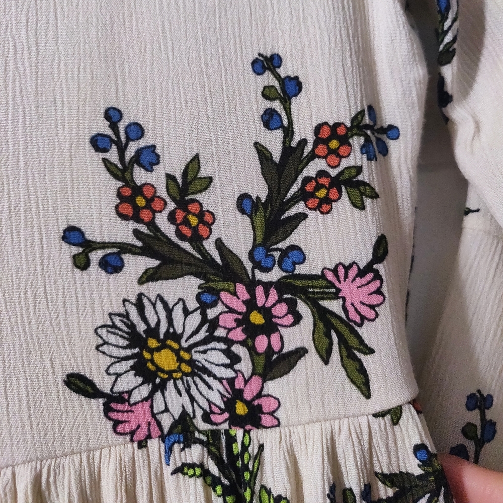 Floral Midi Dress - Picture 5 of 8